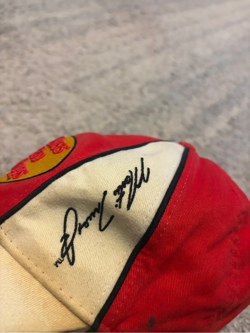 Vtg Winners Circle Martin Truex Jr 1 Bass Pro Shops NASCAR Hat Cap Adjustable Re